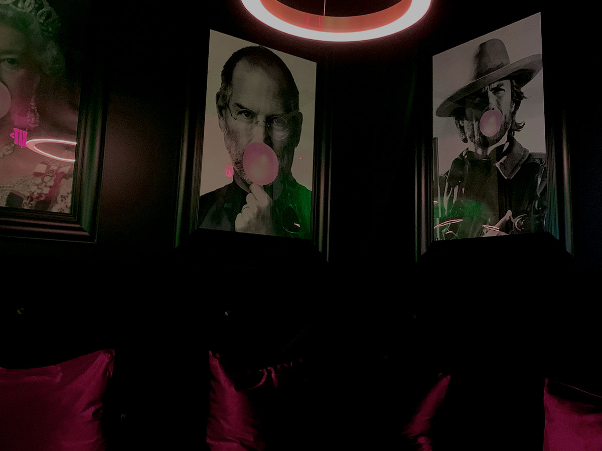 Elegant seating area inside Maya Hookah Lounge Edison NJ