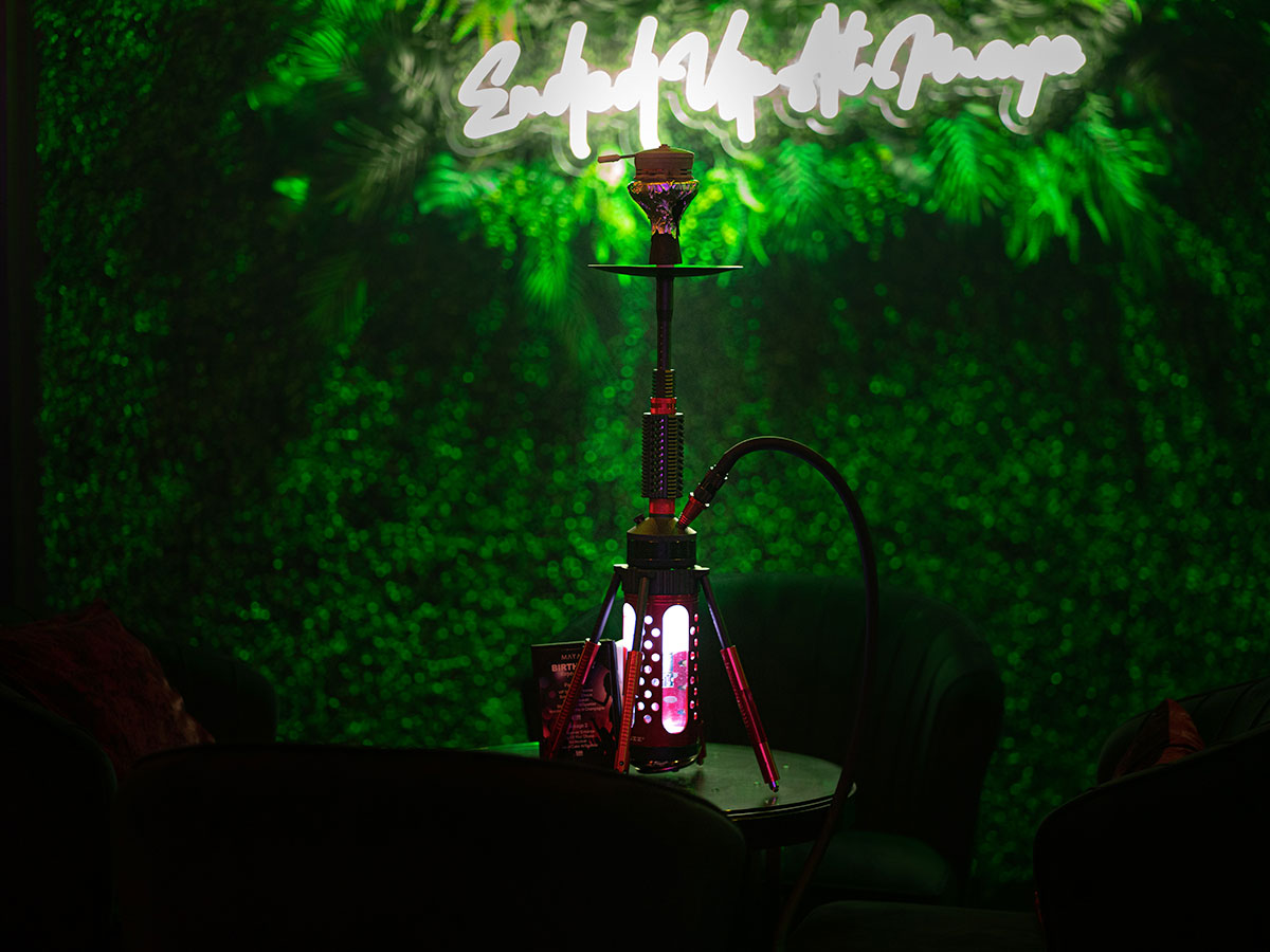 Luxury evening vibe at Maya Hookah Lounge Edison NJ